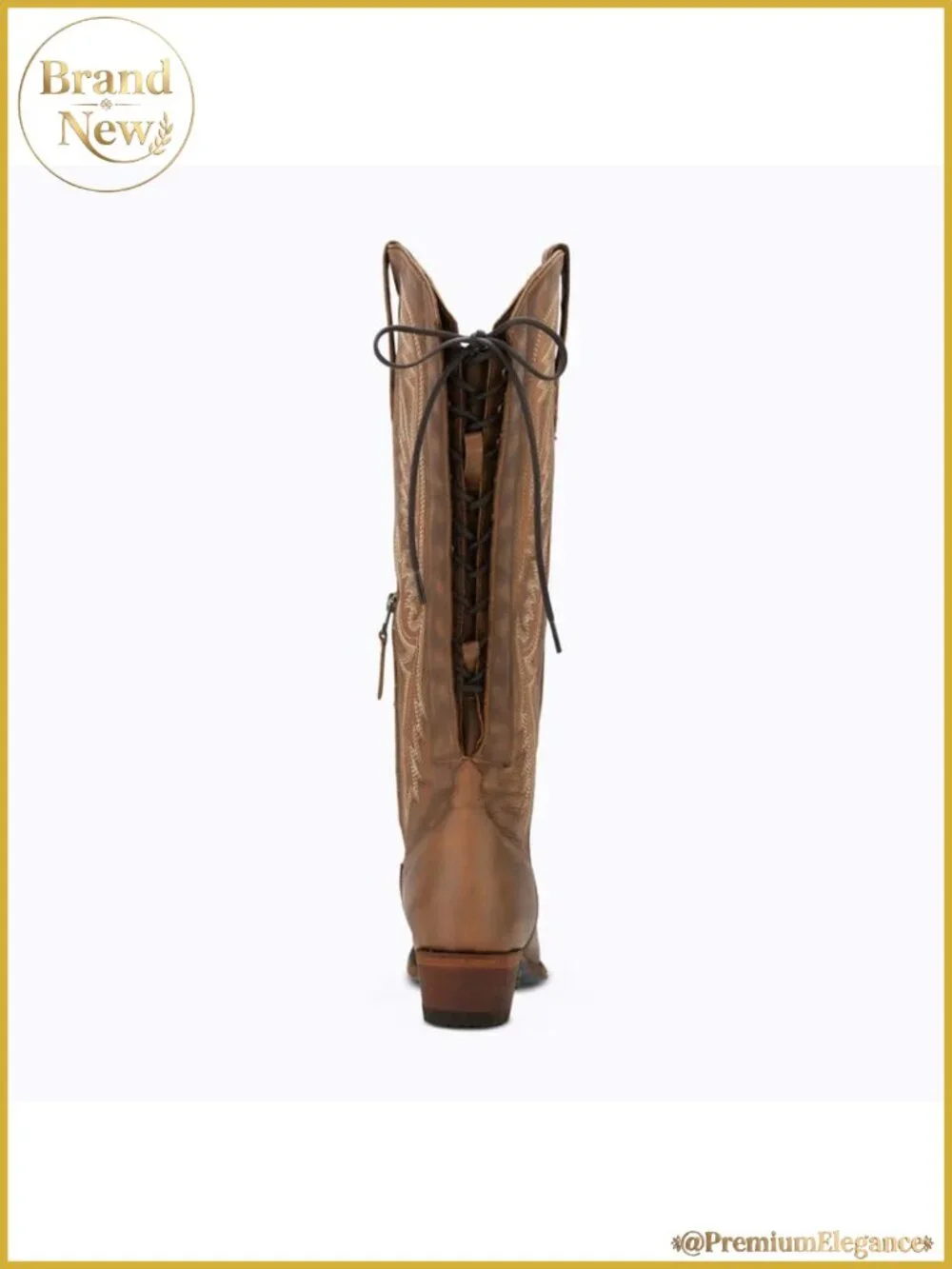 Women's Over the Knee Cowboy Boots Adjustable Thigh High Western Low Heel